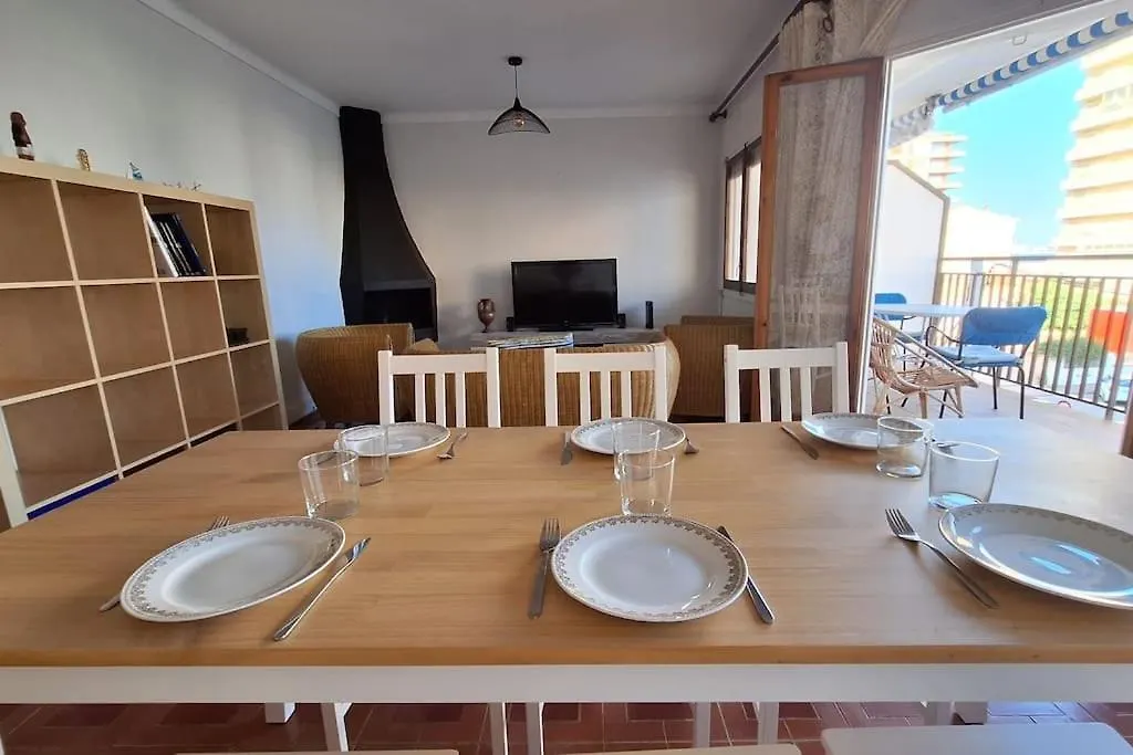 Sea View Family Apartment On Costa Brava With Parking Calonge